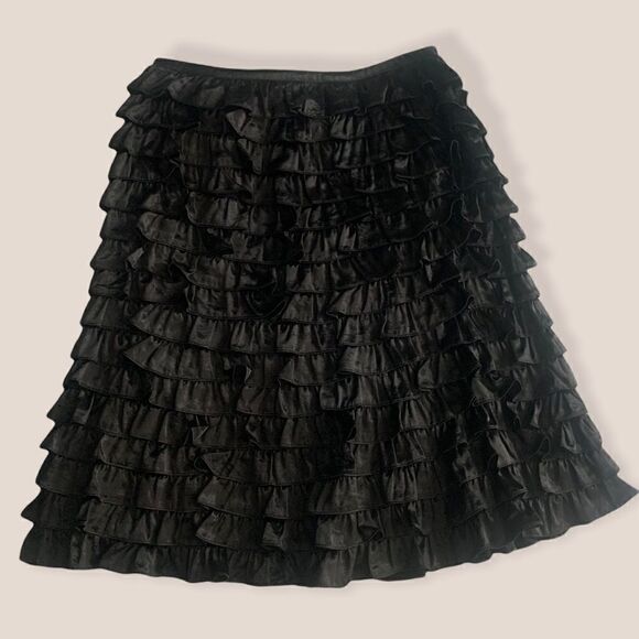 Michael Kors A-Line Tiered Ruffle Skirt - Picture 1 of 7